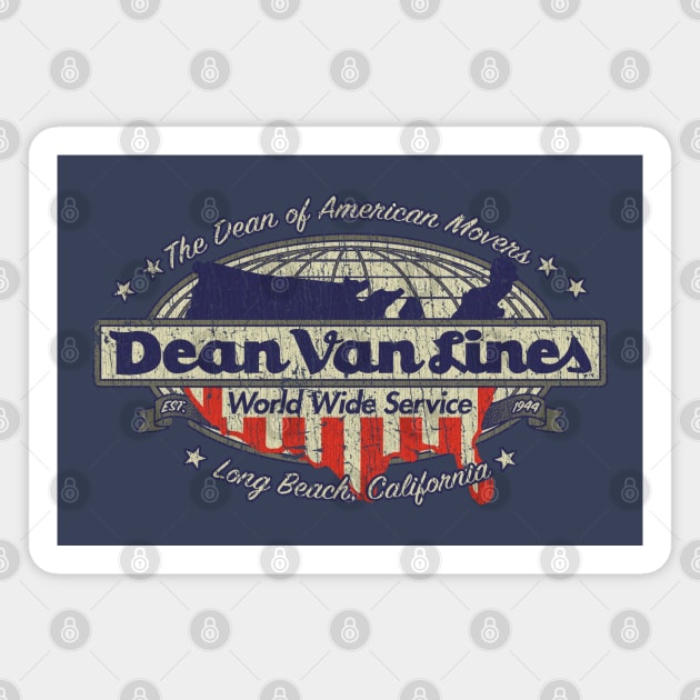 Dean Van Lines 1944 Magnet by JCD666